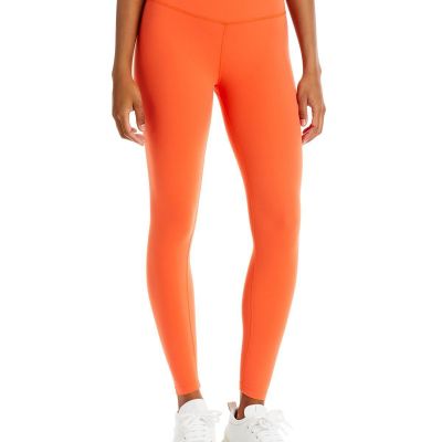 SPLITS 59 Womens Orange Active Wear High Waist Leggings XS